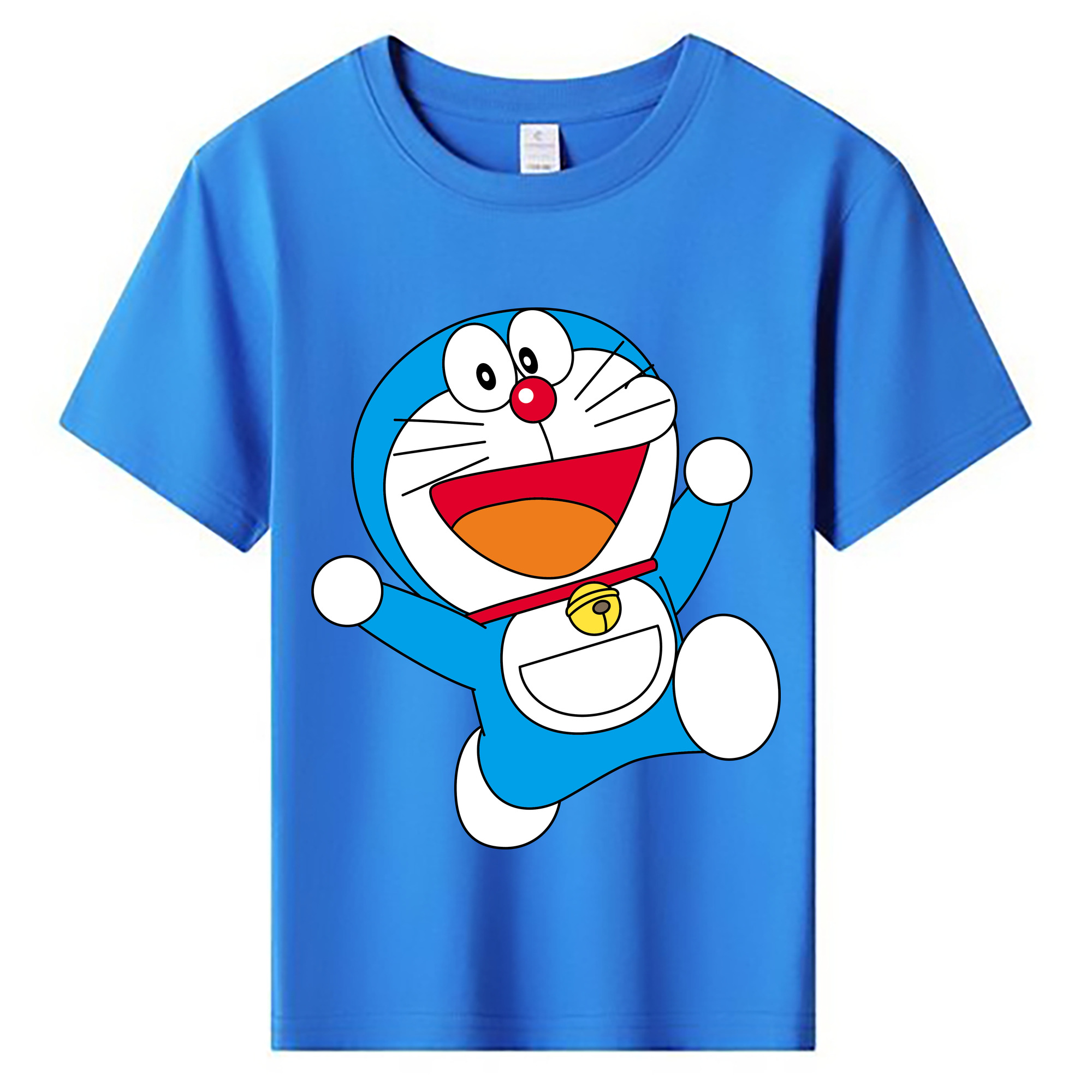 （画像用） ドラえもん Doraemon 綿100％キッズTシャツ（フロントプリント）
